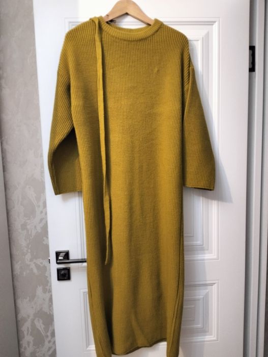 Вязанное платье, 100% акрил