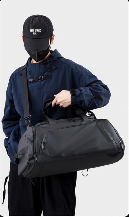 Спортивная сумка-рюкзак 2-в-1 с отделом для обуви