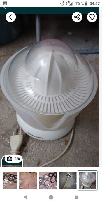 Storcător electric fructe