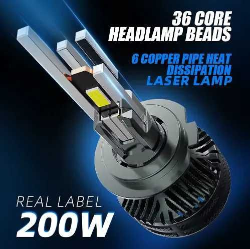 LED Крушки HB4 (9006) 100w 10000LM,12-24v canbus