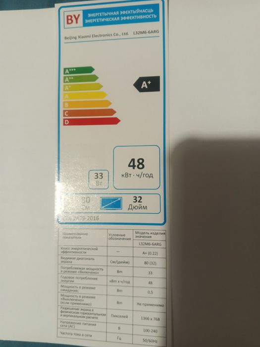 Продам андроид телевизор Mi