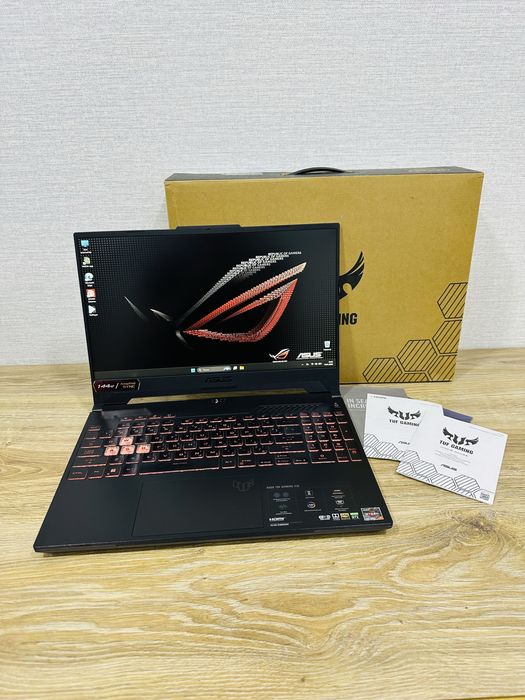 ASUS TUF Ryzen 7-16 Ядерный+RTX3050Ti Топовый, Игровой ноутбук