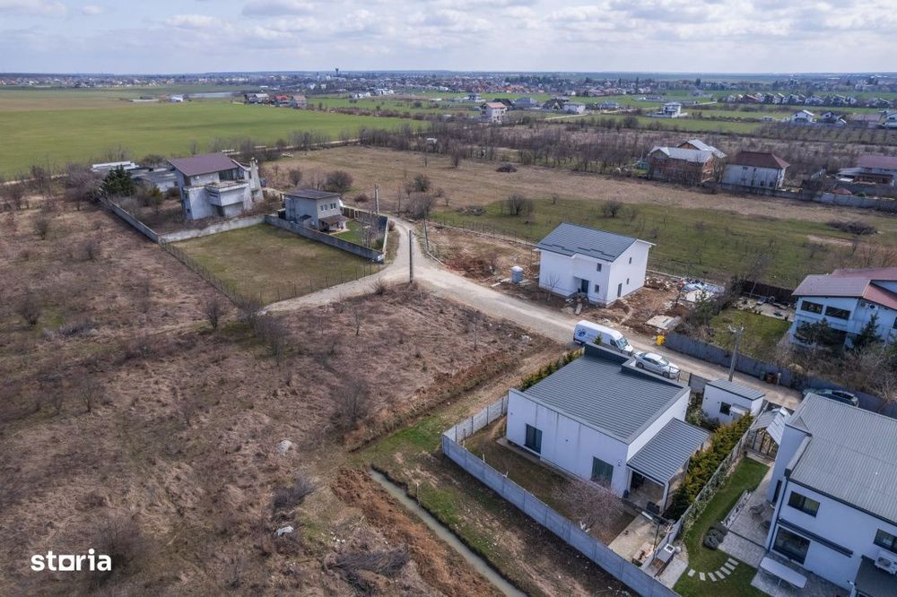 Balotesti – Saftica, Lot 400 Mp, Autorizatie De Construire!