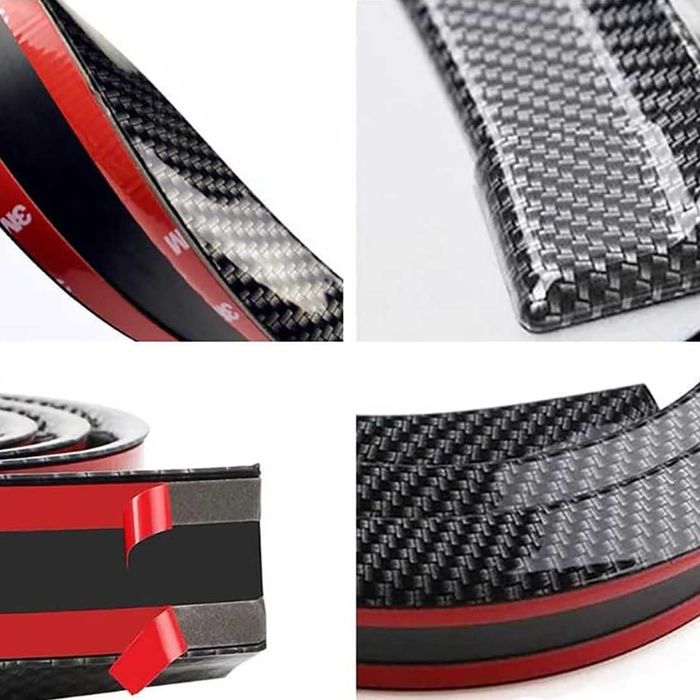 Универсален лип спойлер за багажник 155см - Карбон.