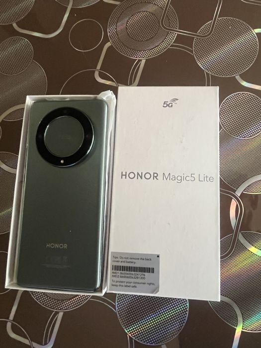 Honor Magic5 Lite – OLED, 5G, 256GB памет – отлично състояние