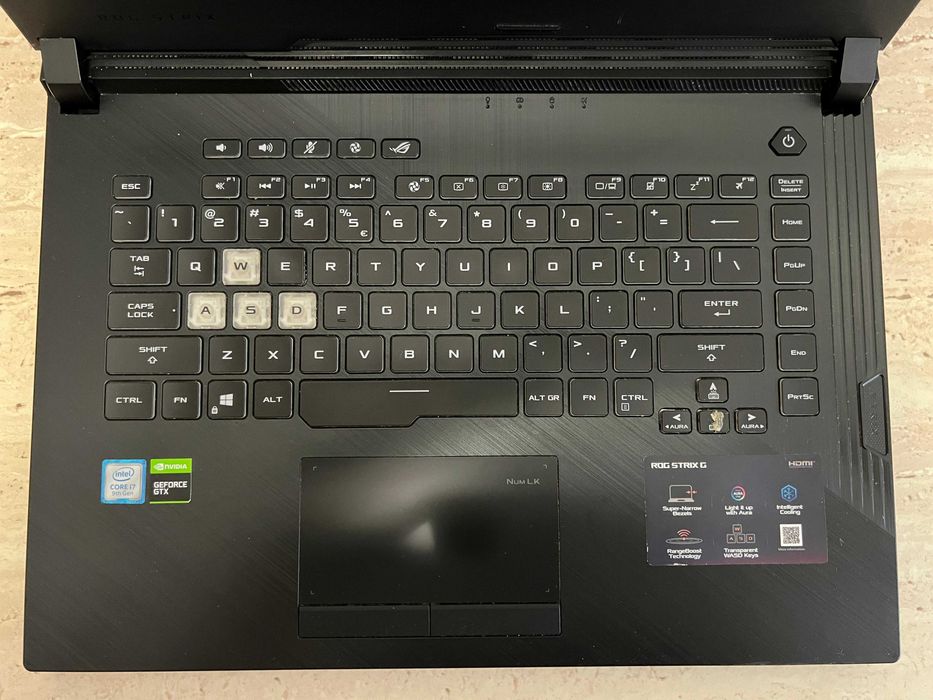 Laptop Gaming ASUS ROG Strix G531GT, i7-9750H, 8GB, SSD 512GB,GTX 1650