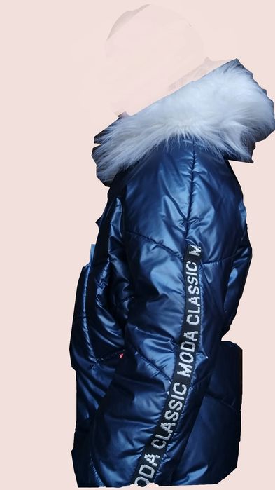 Пуховик зимний. Для девочек 156-160размер