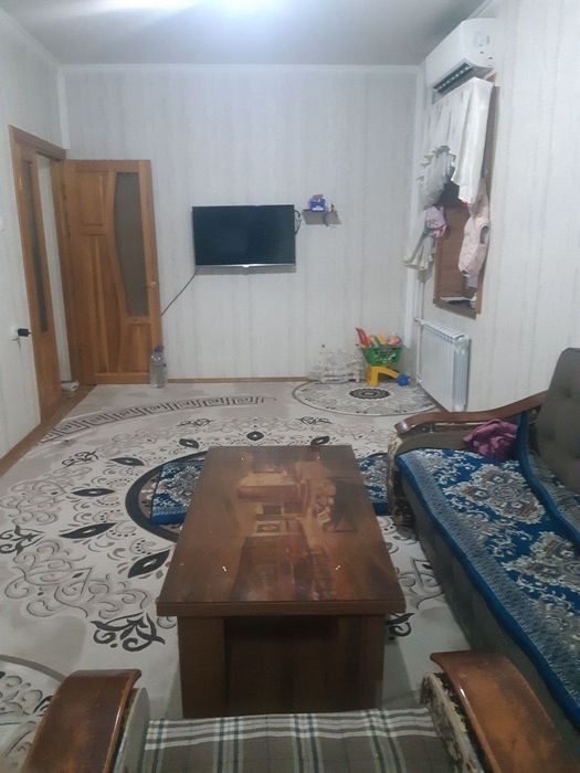 Сергелийский р-н! 2х ком квартира. Зал торцевой