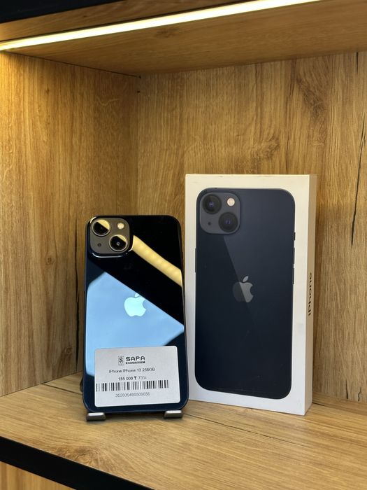 айфон 13 черный 256гб