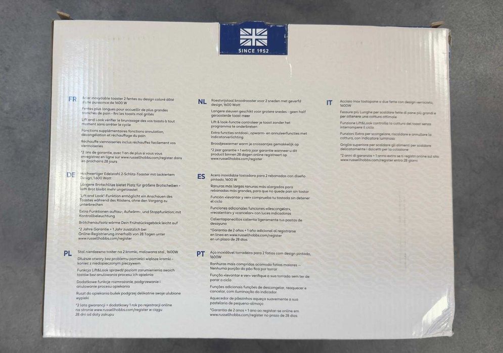 Prajitor paine RUSSELL HOBBS [#8702#]