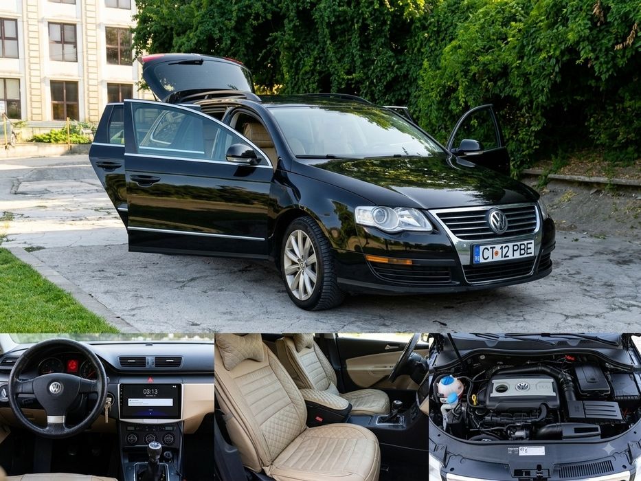 Passat B6 2007, 1.9 TDI 105cp, break, manuală, 354.000 km