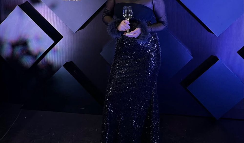 Продам блестящую юбку