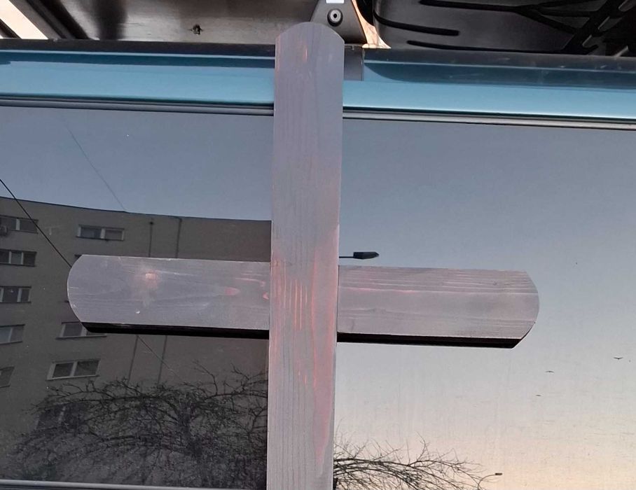 Cruci din lemn, funerare