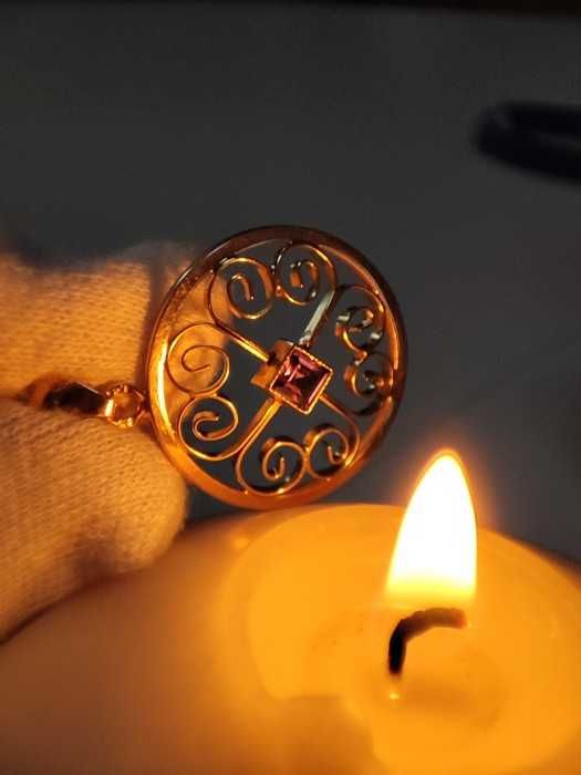 Pandantiv Aur 14K Cu Alexandrit Alexandrite Unicat