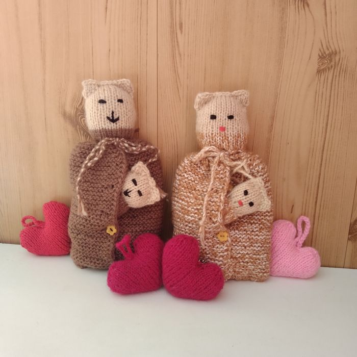 Игрушки  вязаные