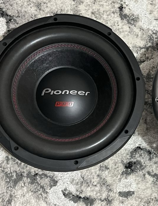 Бас каса Pioneer PRO 1500W + Усилвател Carpower (Топ сет)Мощен Бас комплект за кола