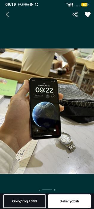 Iphone x 64 xotirali