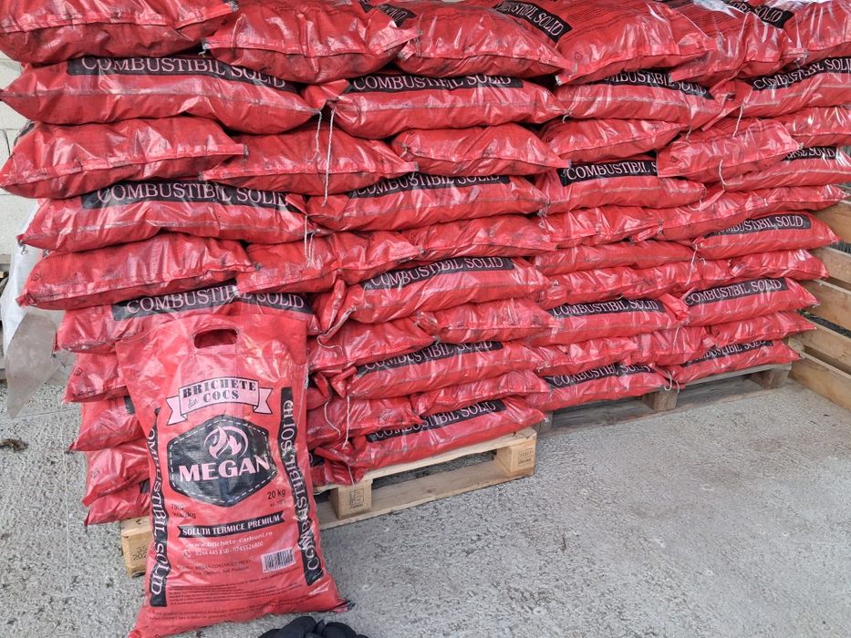 Brichete tip ouă din 100/100 cocs petrolier!