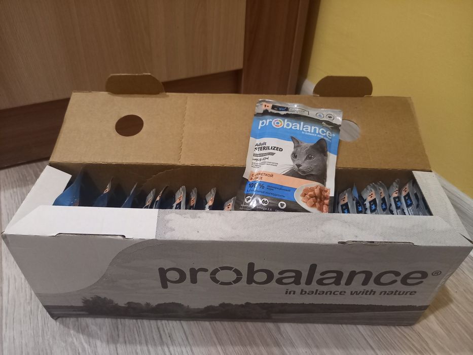 Кошачий корм probalance
