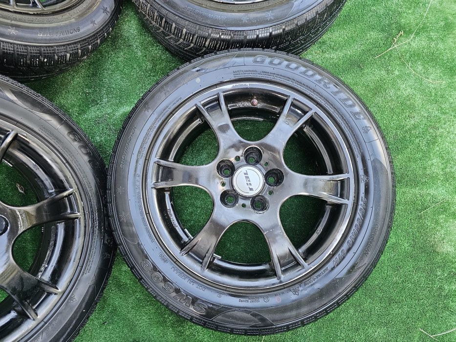 Jante Volkswagen 5x112 R16+ Cauciucuri Iarna 215/55/R16