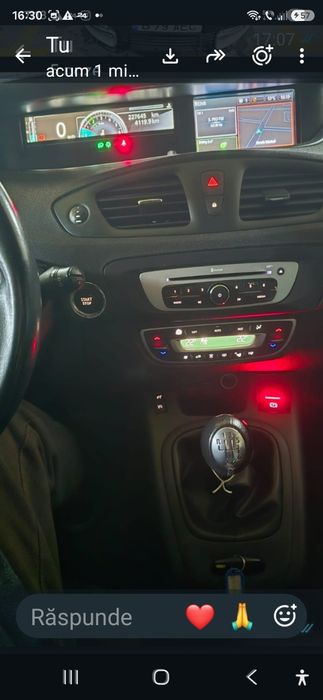 Renault Scenic 3  din  2014 km   1,5 diesel euro 5 ,  110 CP  km  227 645 km  3100 euro