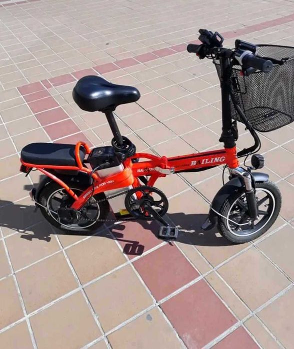 Сгъваем електрически велосипед - D112 на топ цена 