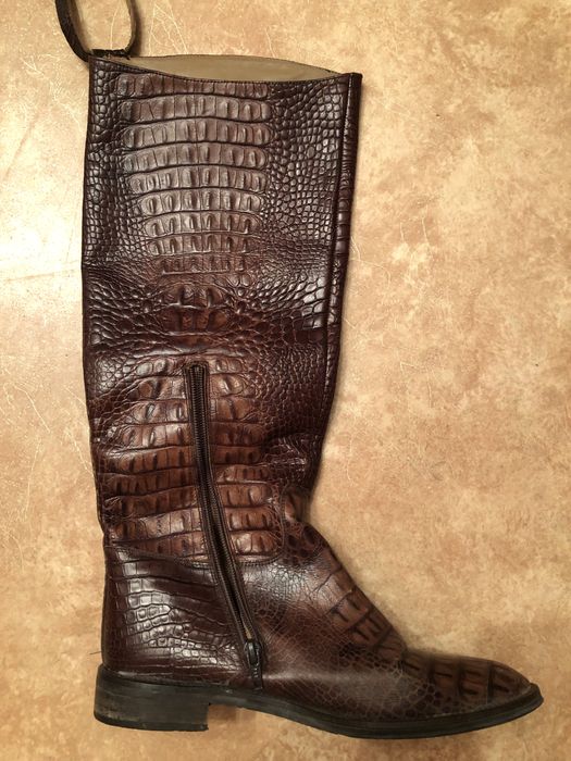 Сапоги из натуральной кожи