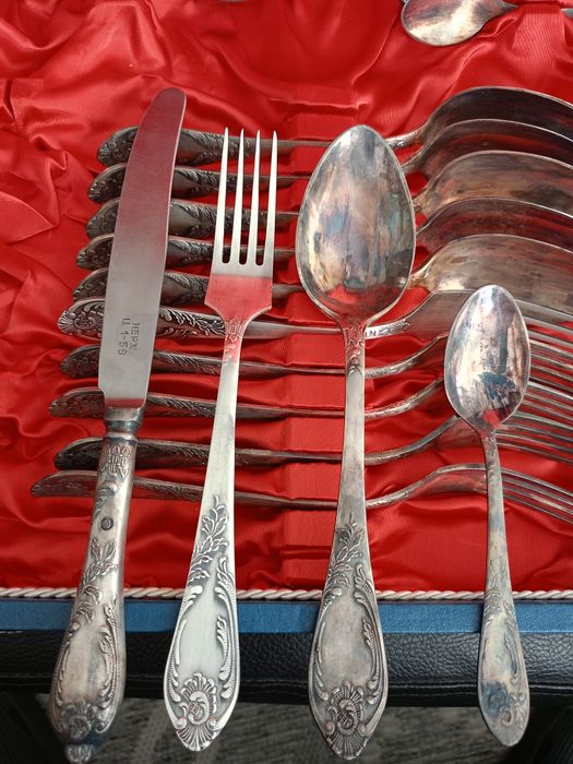 Set tacâmuri argintate