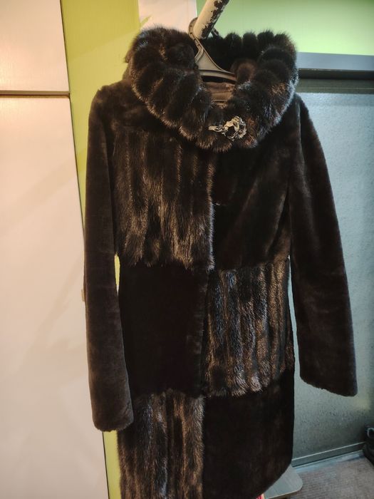 Продам шубу. Мутон с норкой