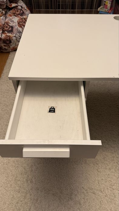 Birou alb 65 x 120 cm