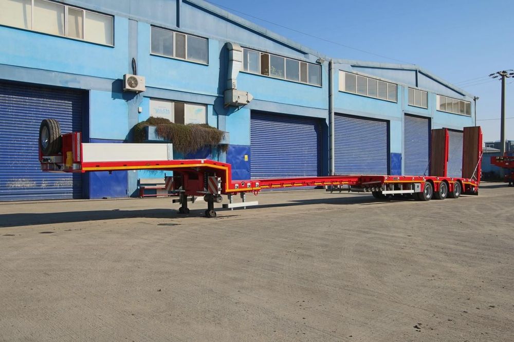 Yalcin Semiremorca trailer extensibil cu 3 axe telescopic Yalcin 3LBUZ
