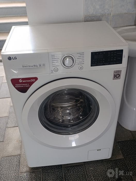 LG 6 kg kareya инвертир матор  састаяния отлична