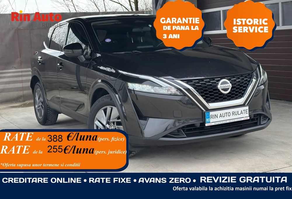 Nissan Qashqai Garantie - TVA 21% - Posibilitate vanzare si in RATE Credit Leasing