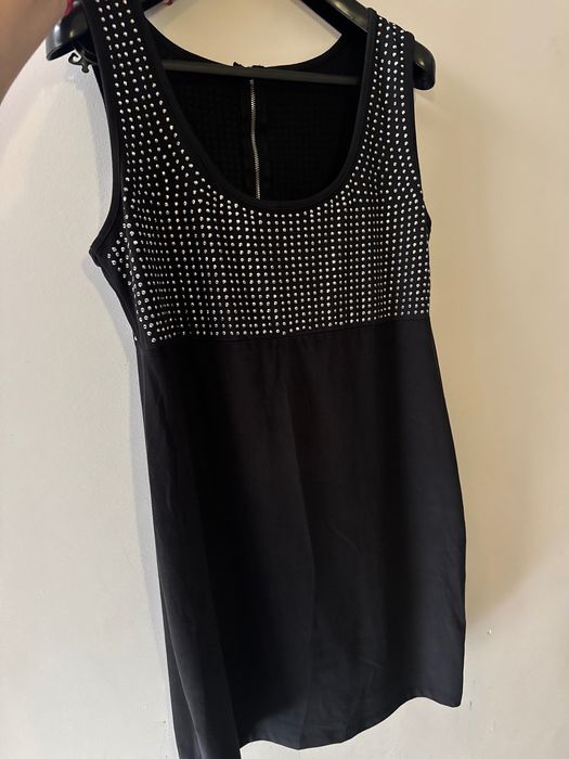 Луксозна VIP Рокличка Пролетна сребристи капсички мн.красив гръб ципче