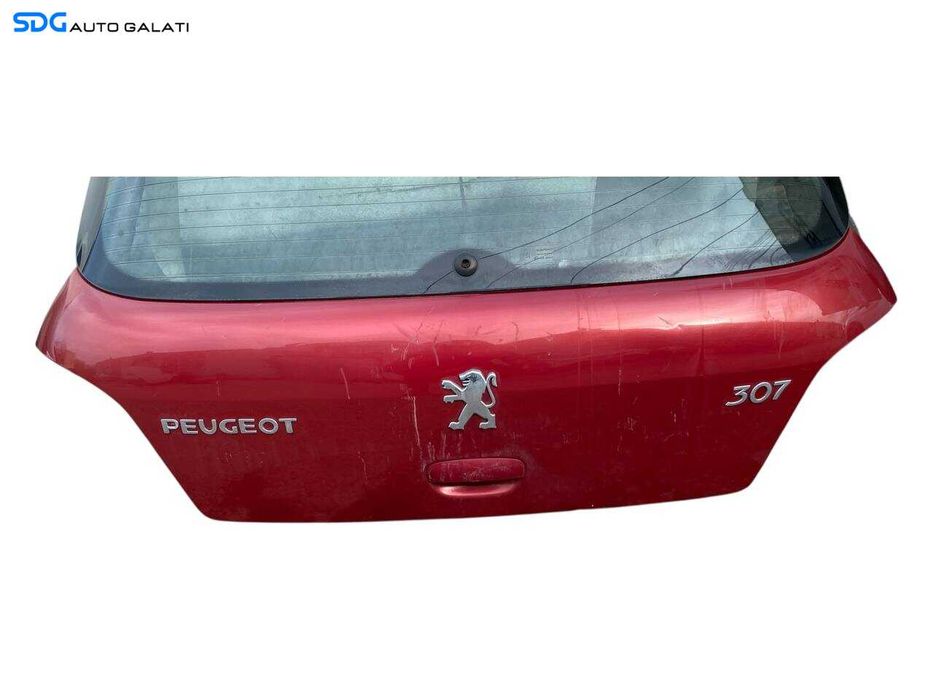 Haion Hayon Portbagaj cu Luneta Geam Sticla Peugeot 307 Scurt Hatchback 2001 - 2007 [LC2897]