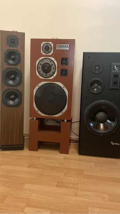 Amplificator Akai AM 2650 si yamaha ns1000-M