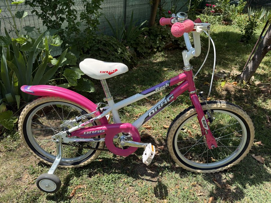 Велосипед Драг 18 цола.Голямата седалка и високото кормило.