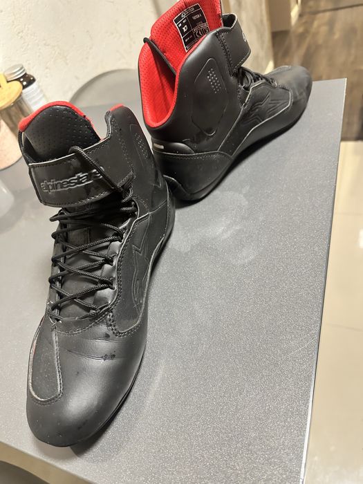 Ghete alpinestars Faster 3 black /grey/red 43