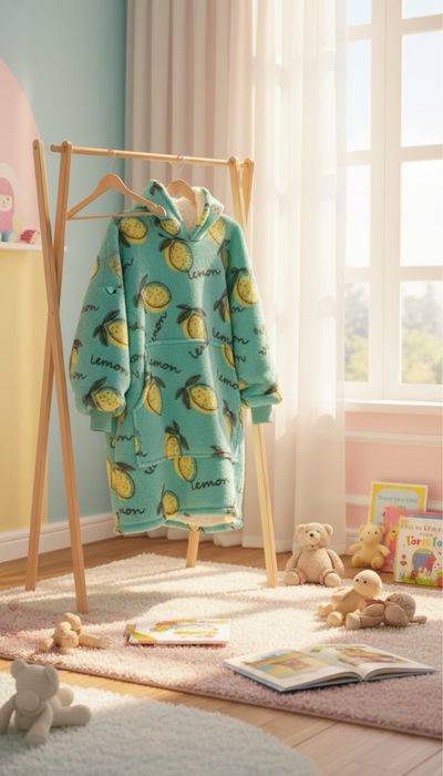 Детский плед худи