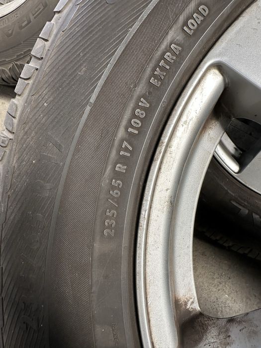 Set jante aliaj dezent + anvelope  Jante R17, 5x108