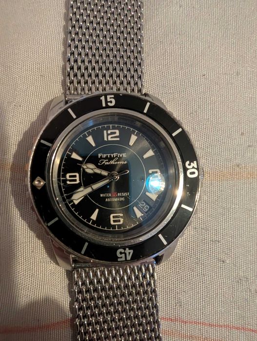 Fifty five Mod Самонавиващ часовник на Seiko