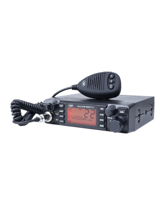 Statie  CB PNI Escort HP 9001 PRO ASQ reglabil AM-FM 12V/24V, garantie
