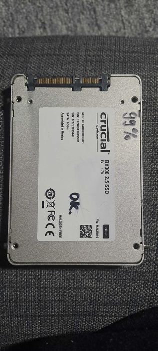 Ssd sata 2.5/ ssd sata/ m2. diferite capacitați verificate 90-100% sta
