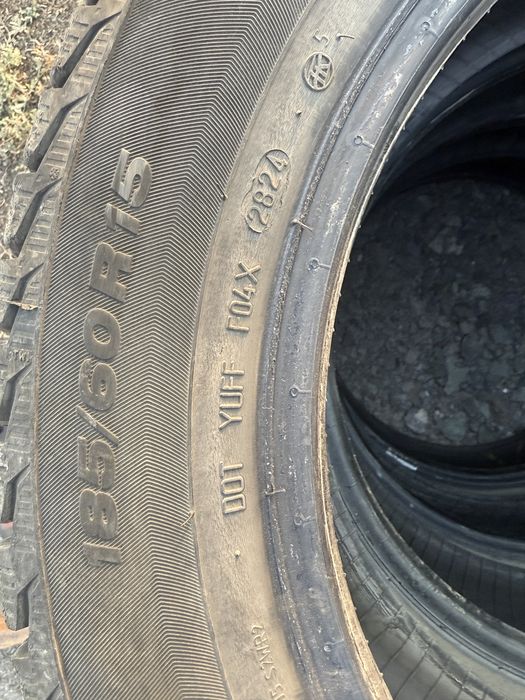 185/60R15 комплект зима шипы