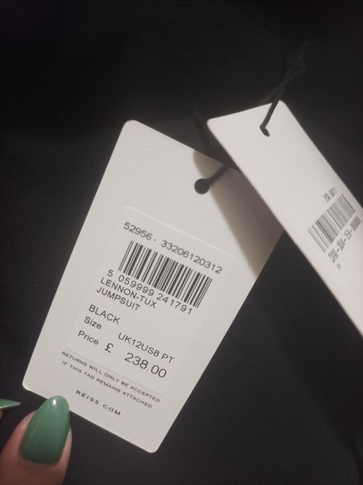 Черен гащеризон Reiss