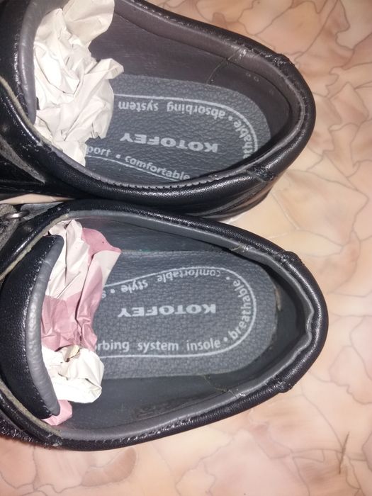 Школьные Туфли, кожаные, на мальчика