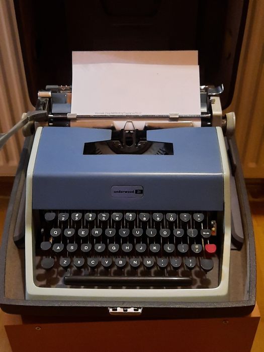Mașină de scris Underwood 21 impecabilă