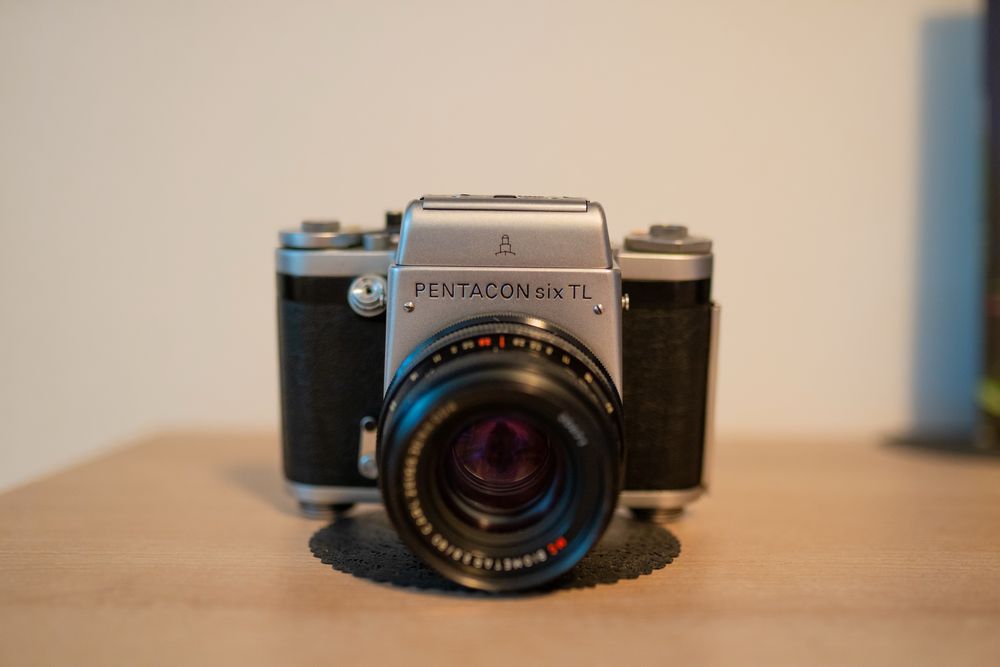 Pentacon Six TL + obiectiv Zeiss 80mm F2.8