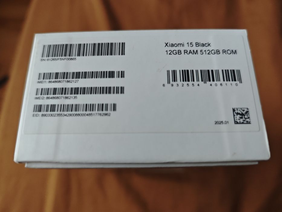 Xiaomi 15 512Gb 12G RAM 5G full box