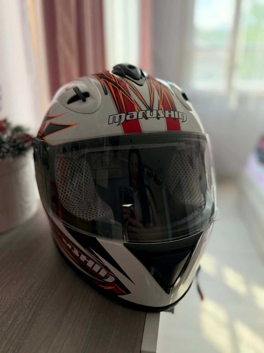 Мото каска Maruahin Sharp